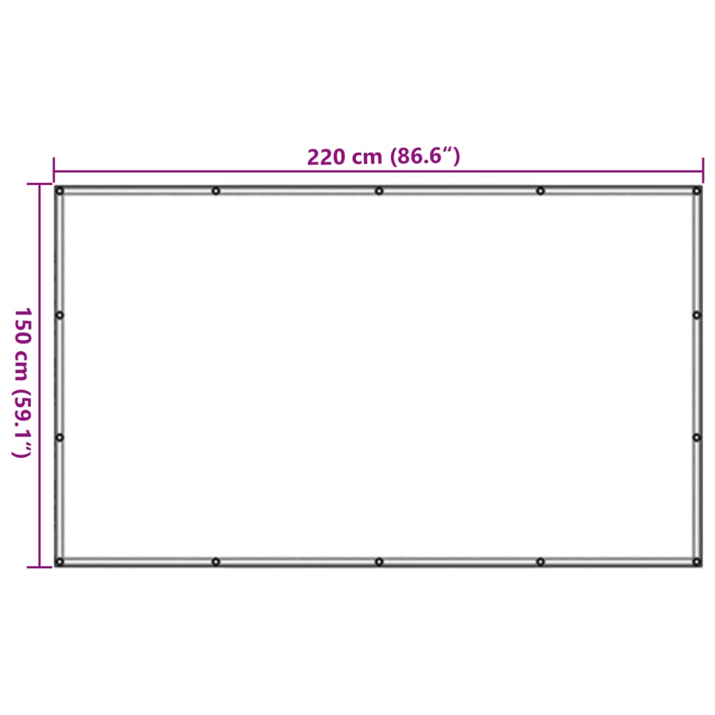 Perävaunun Verkko Vihreä 1,5X2,2 M Hdpe