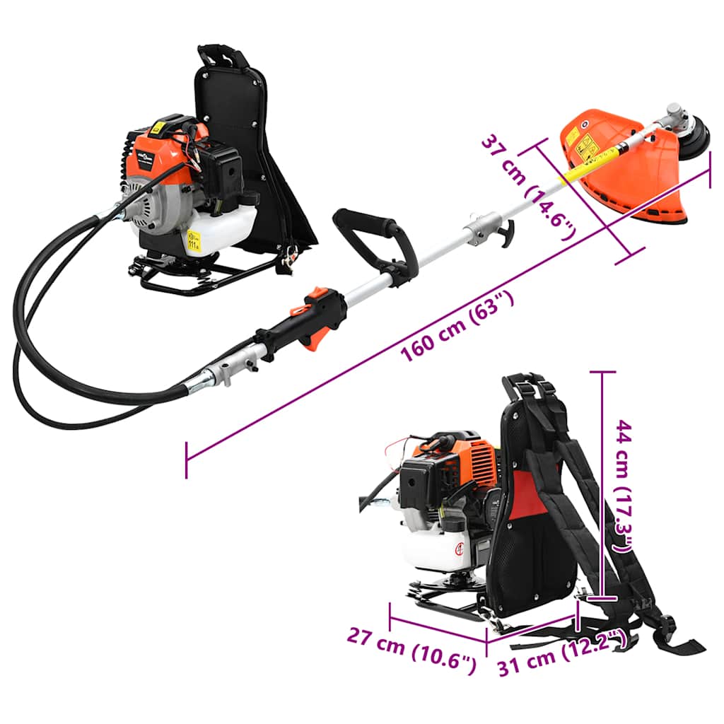Raivaussaha Reppumalli Oranssi 52 Cc 1,45 Kw