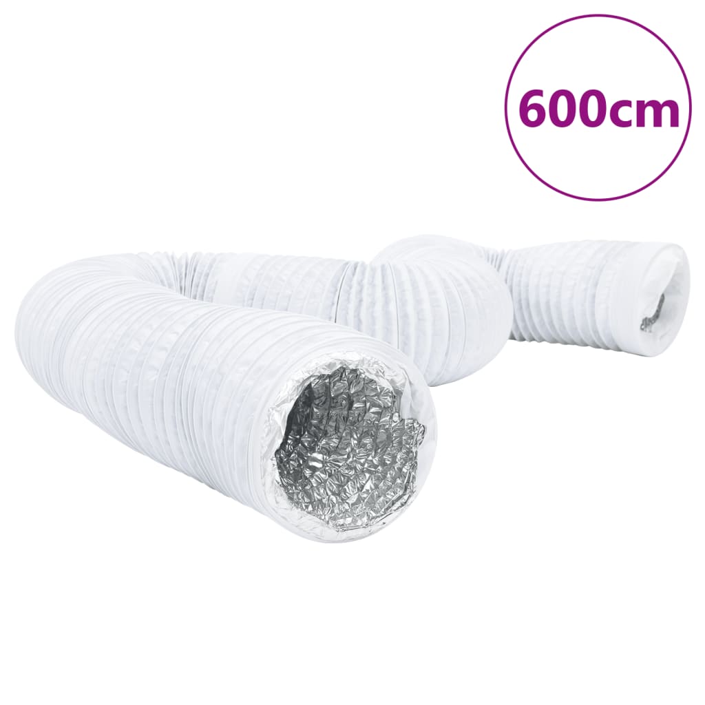 Ilmanvaihtokanava Alumiini Ja Pvc 6 M Ø15 Cm