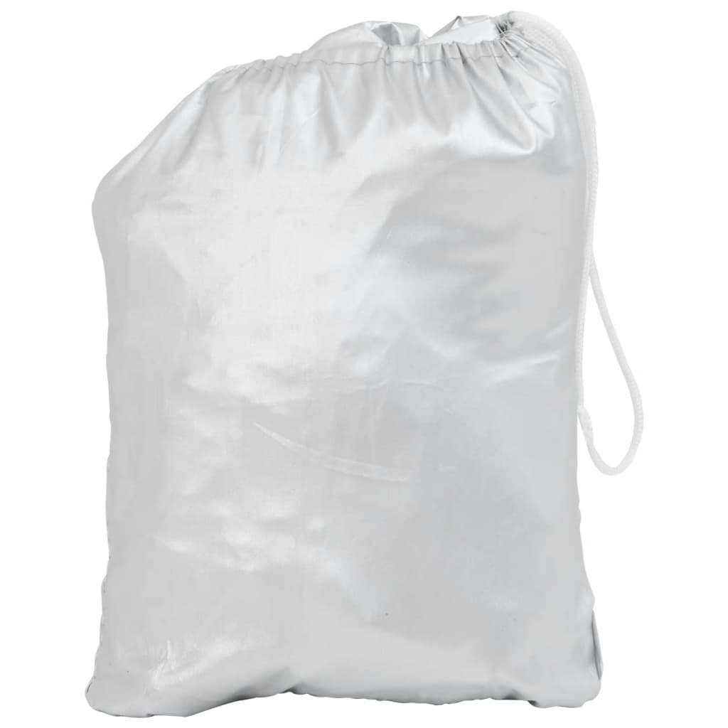 Auton Puolipeite Koukuilla Hopea L