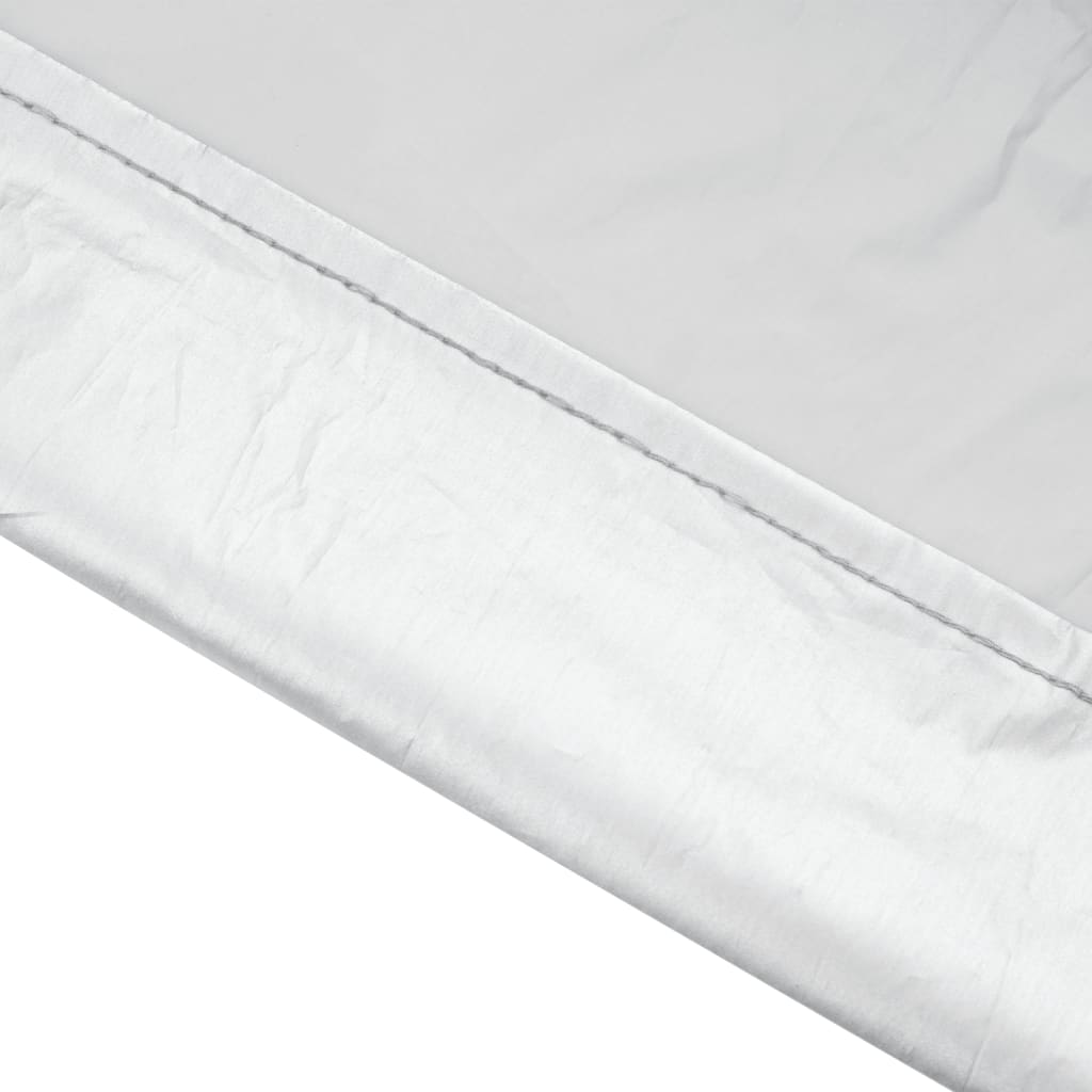 Auton Puolipeite Koukuilla Hopea Xl