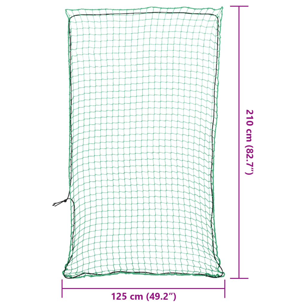 Perävaunun Verkko Joustavalla Köydellä Vihreä 2,1X1,25 M Pp