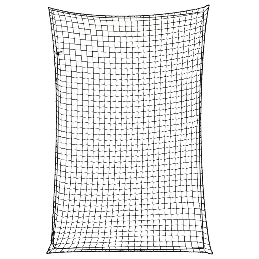 Peräkärryn Verkko Joustavalla Köydellä Musta 3X2 M Pp