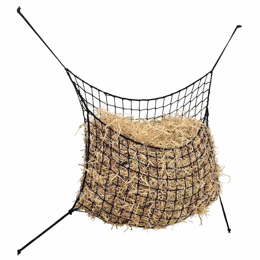 Heinäverkot 2 Kpl Pyöreä Musta 75X50 Cm Pp