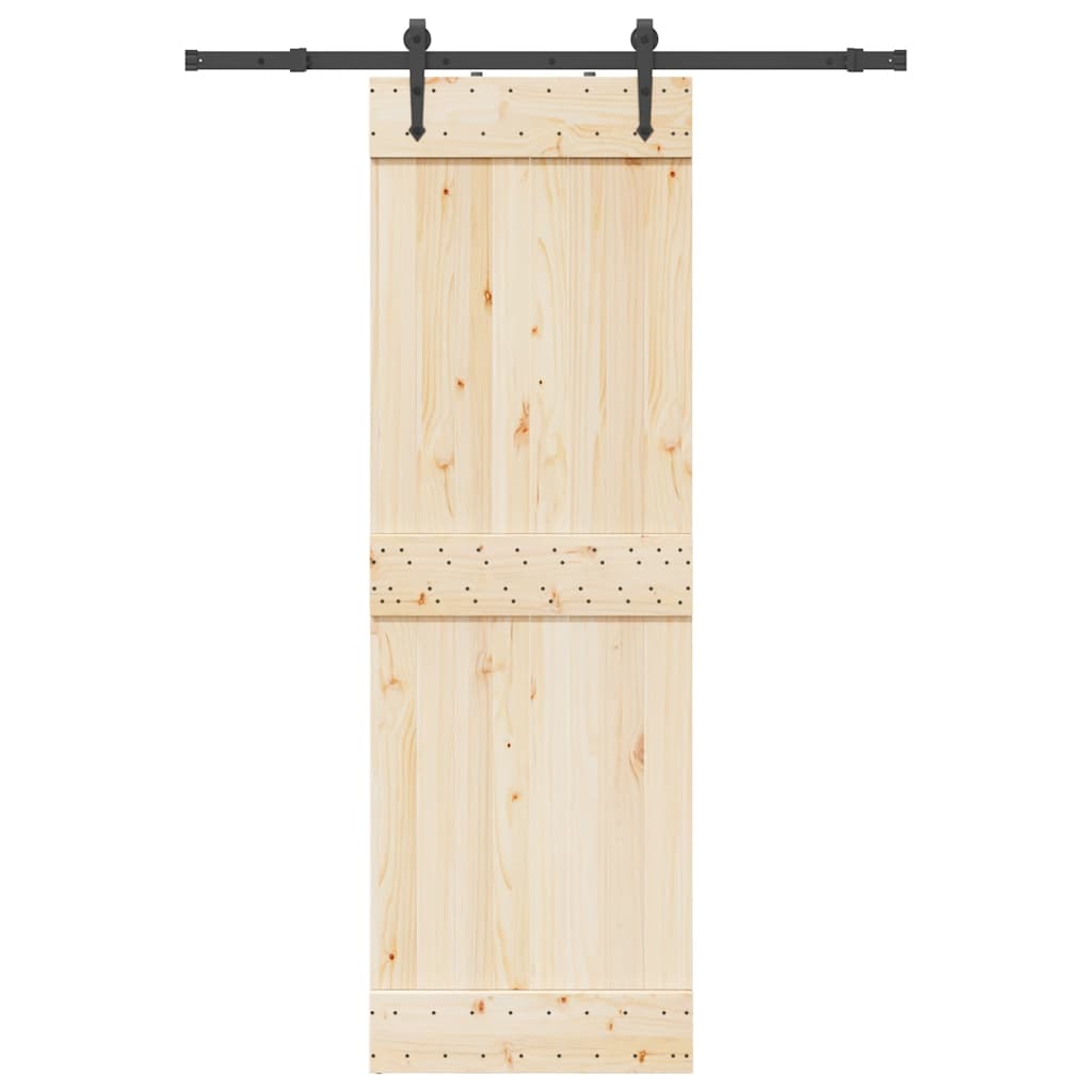 Liukuoven Asennussarja Teräs 152,5 Cm Musta
