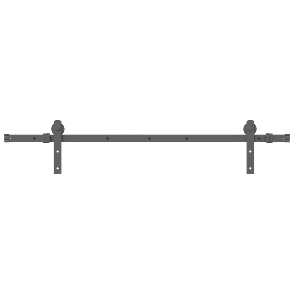 Liukuovi Hardware Kit 152 Cm Teräs Musta