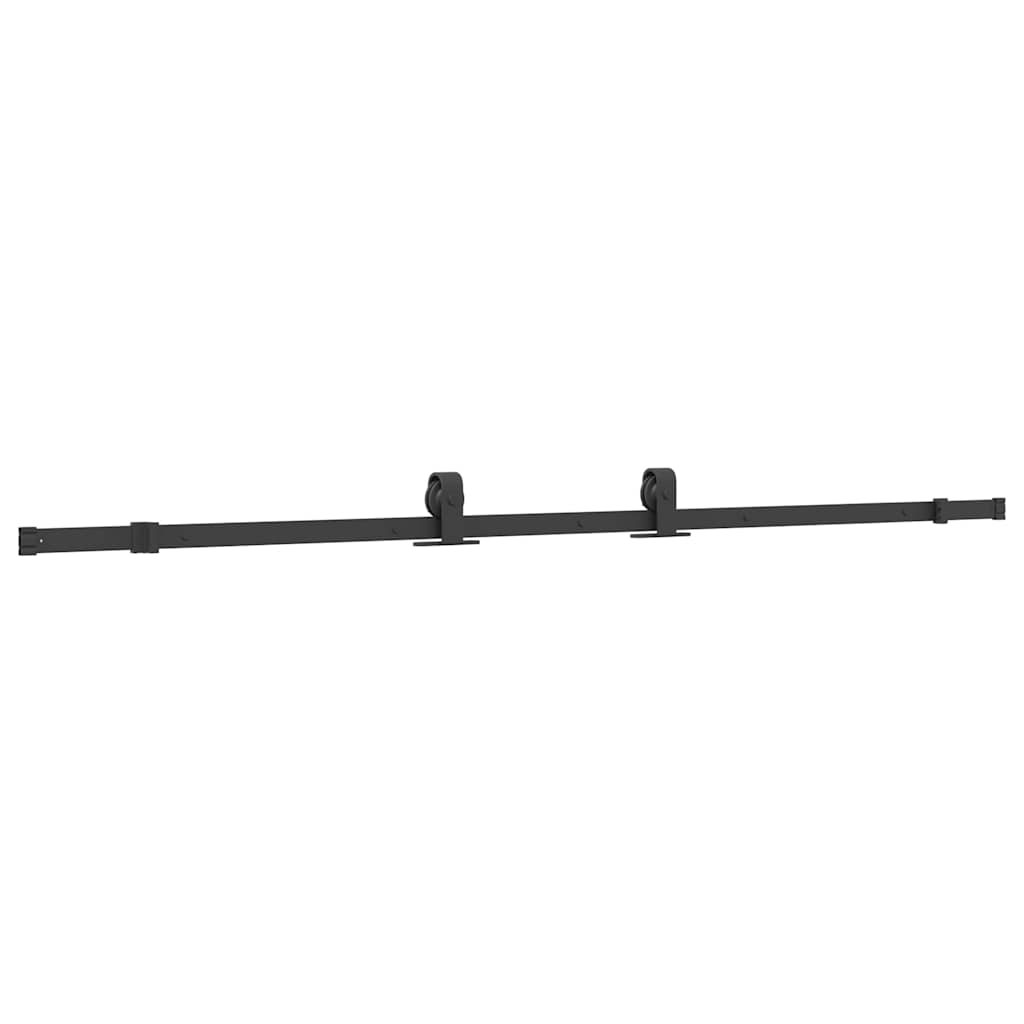 Liukuovi Hardware Kit 213 Cm Teräs Musta
