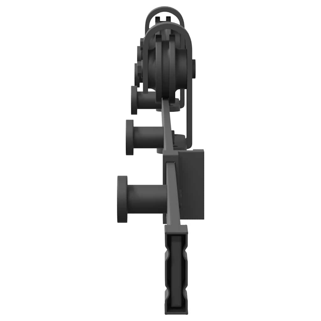 Liukuovi Hardware Kit 213 Cm Teräs Musta
