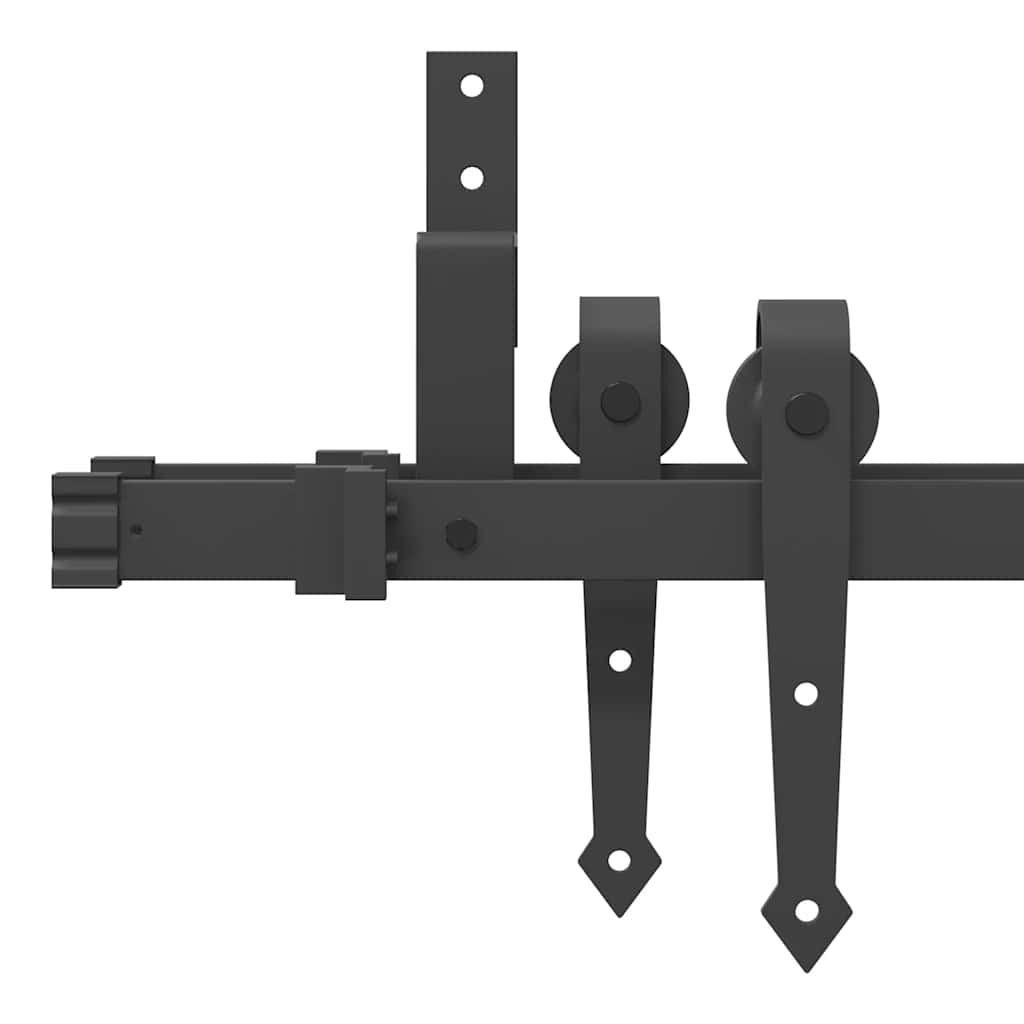 Liukuovi Hardware Kit 427 Cm Teräs Musta