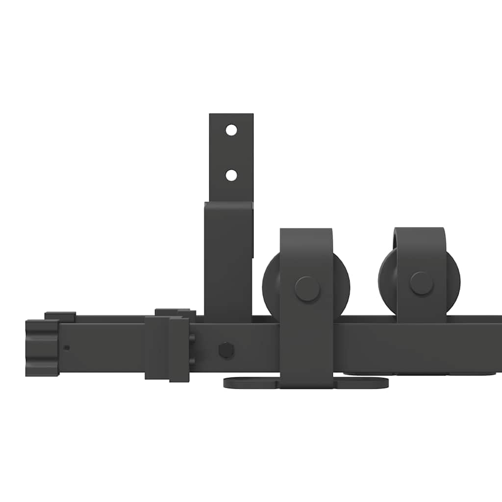 Liukuovi Hardware Kit 427 Cm Teräs Musta