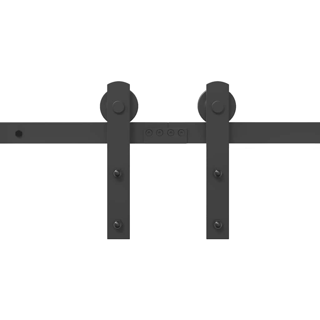 Liukuovi Hardware Kit 400 Cm Teräs Musta