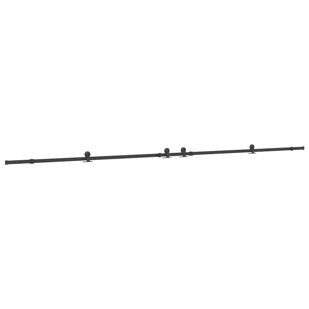 Liukuovi Hardware Kit 427 Cm Teräs Musta