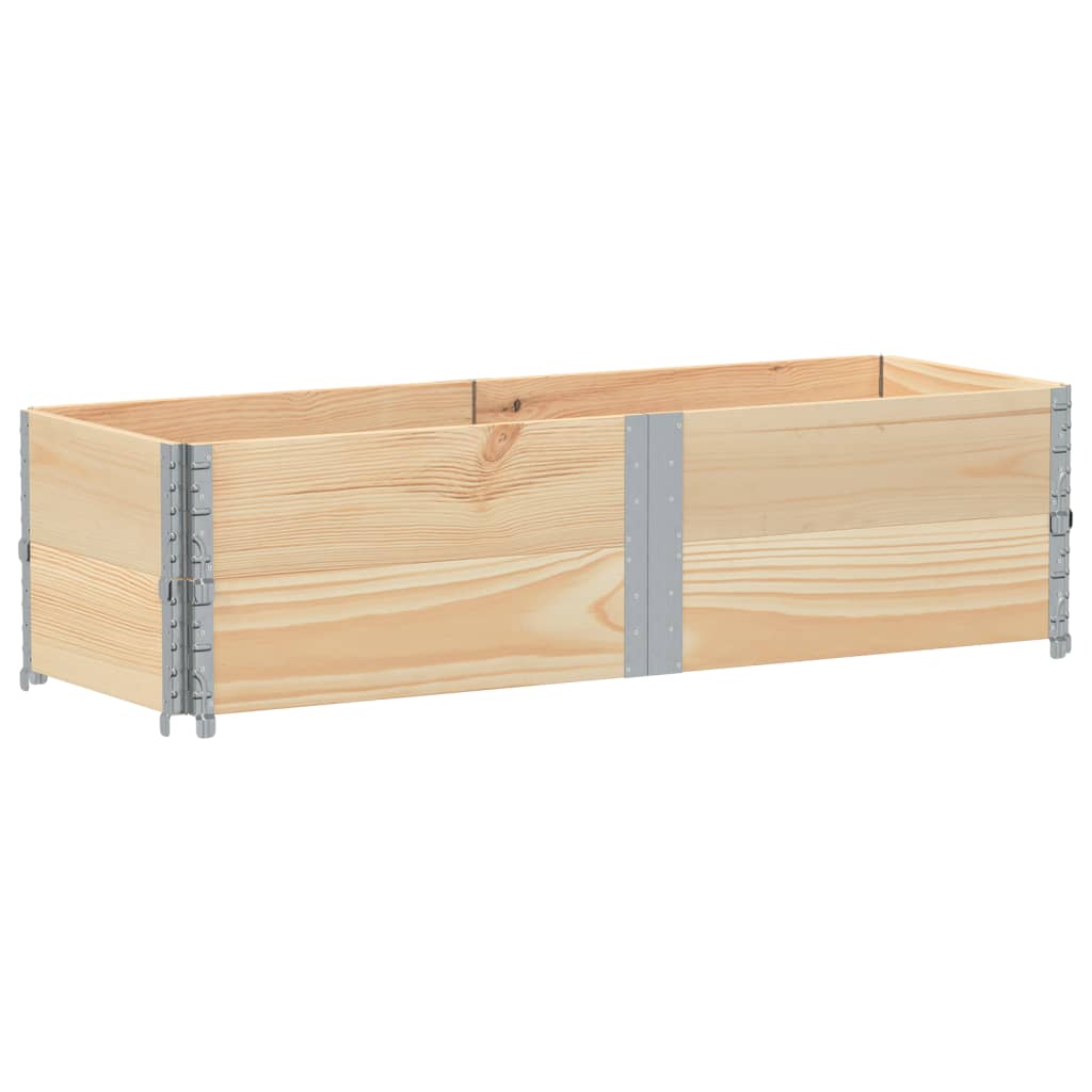 Kuormalavan Reunukset 2 Kpl 150X50 Cm Täysi Mänty