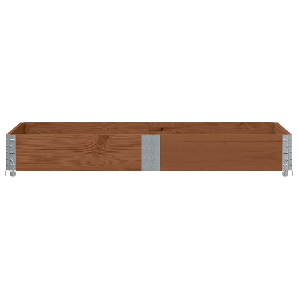 Kuormalavan Reunus Ruskea 150X100 Cm Täysi Mänty