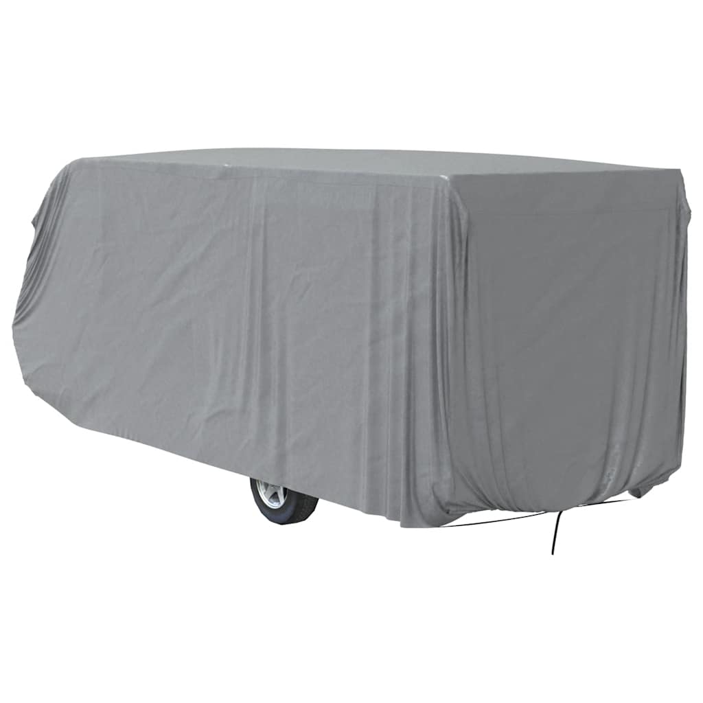 Asuntovaunun Päällinen Harmaa 732X250X220 Cm Kuitukangas