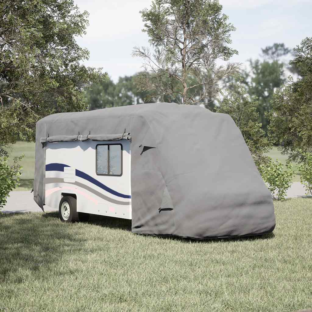 Asuntoauton Päälliset Harmaa 660X235X275 Cm Kuitukangas