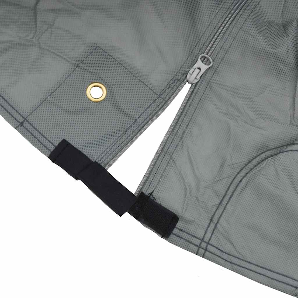 Asuntoauton Päälliset Harmaa 660X235X275 Cm Kuitukangas