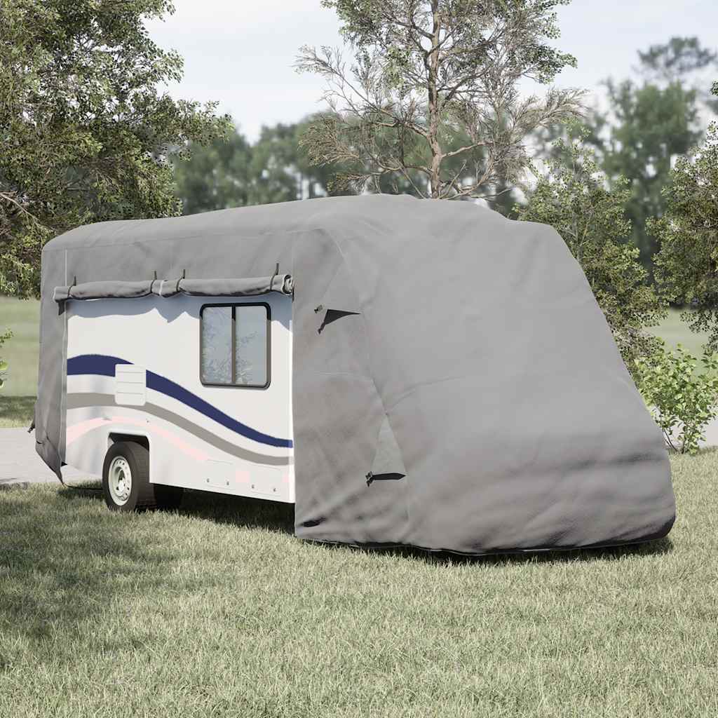 Asuntoauton Päälliset Harmaa 730X235X275 Cm Kuitukangas