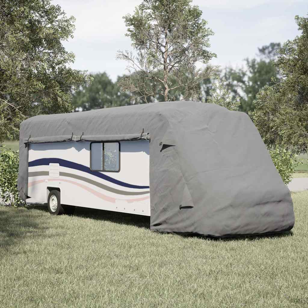 Asuntoauton Päälliset Harmaa 870X235X275 Cm Kuitukangas