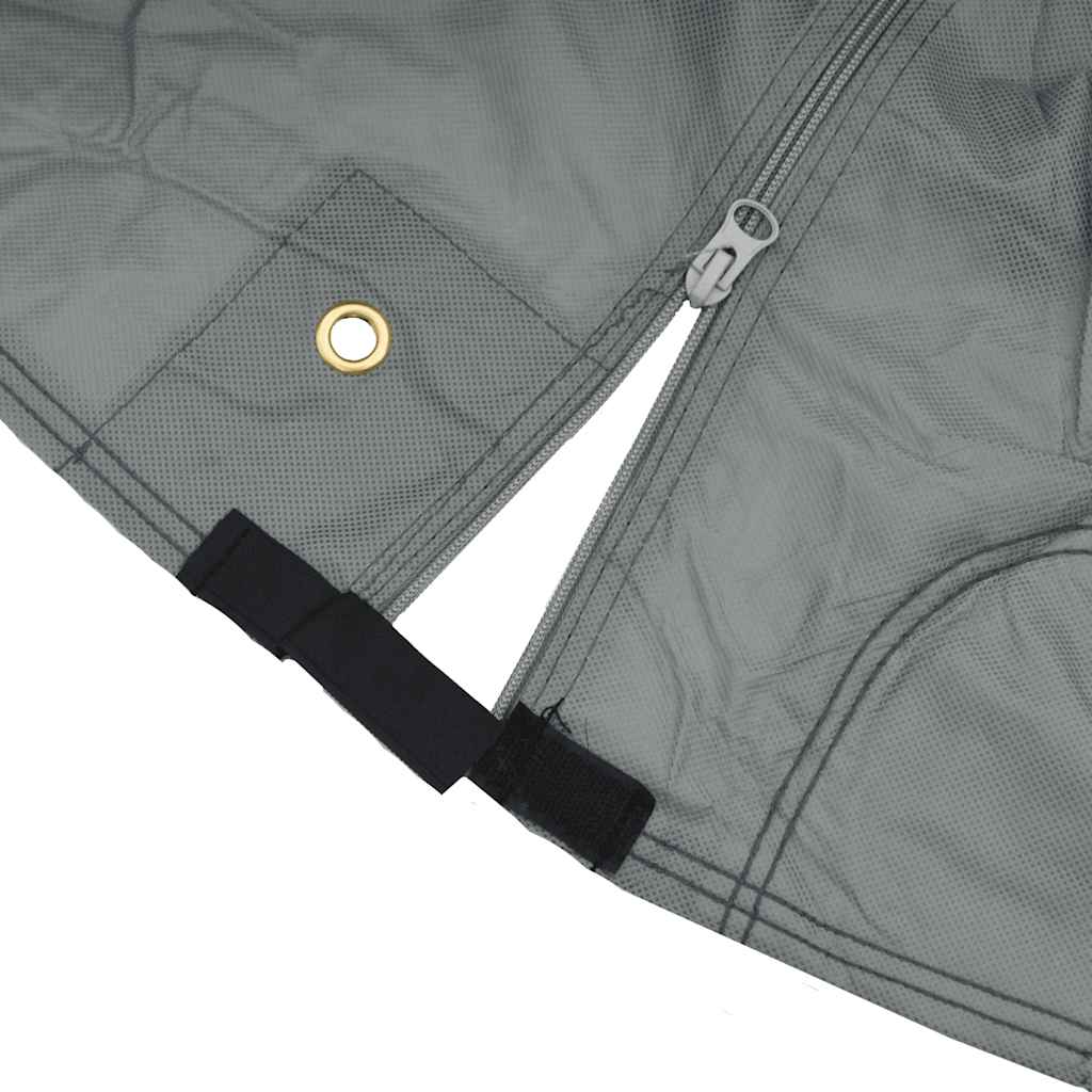 Asuntoauton Päälliset Harmaa 970X235X275 Cm Kuitukangas
