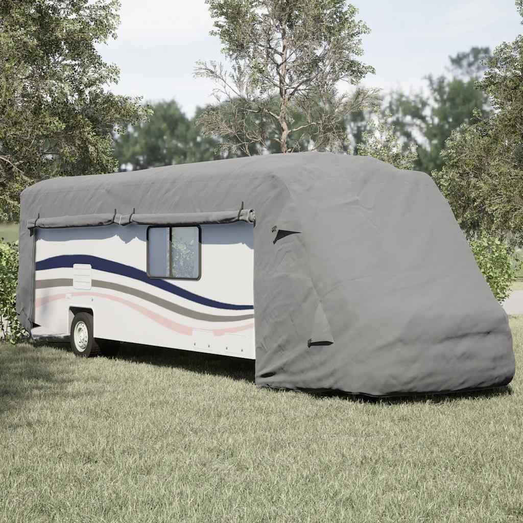 Asuntoauton Päälliset Harmaa 970X235X275 Cm Kuitukangas