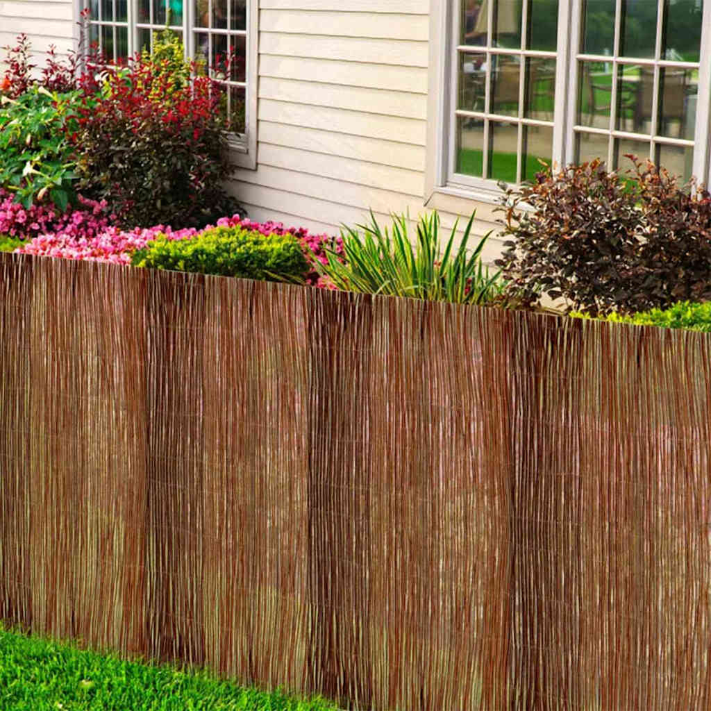 Pajufence Luonnollinen 140 X 500 Cm Paju