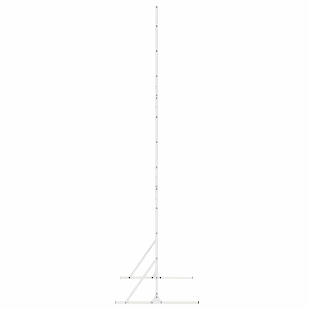 Yksityisyysnäyttö 100 X 50 X 180 Cm Teräs Valkoinen