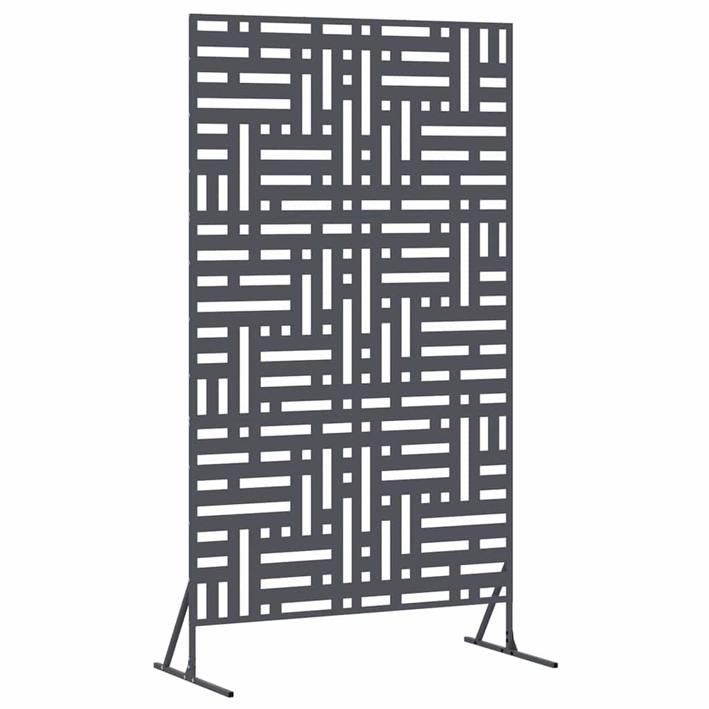 Yksityisyysnäyttö 100 X 50 X 180 Cm Teräs Antrasiitti