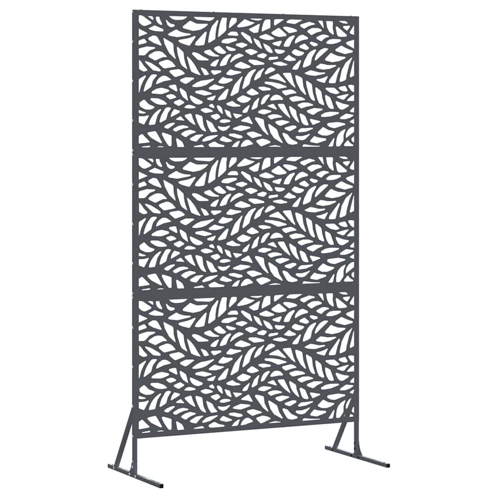 Yksityisyysnäyttö 100 X 50 X 180 Cm Teräs Antrasiitti
