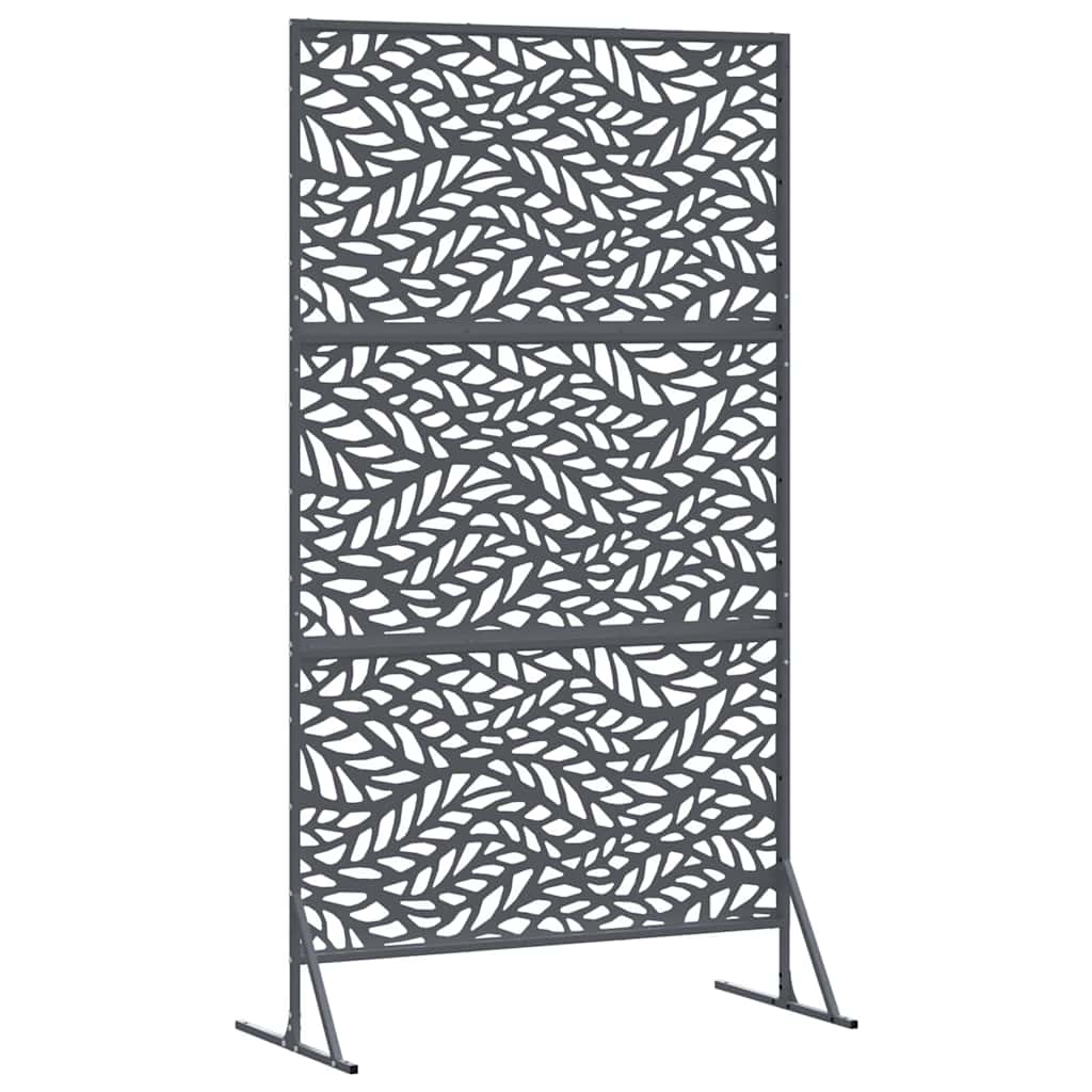 Yksityisyysnäyttö 100 X 50 X 180 Cm Teräs Antrasiitti