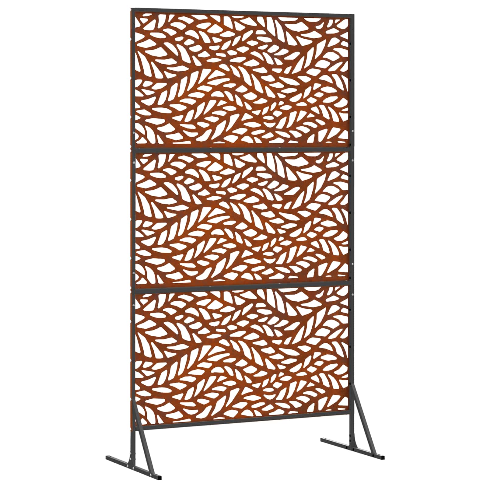 Yksityisyysnäyttö 100 X 50 X 180 Cm Säänkestävä Teräs