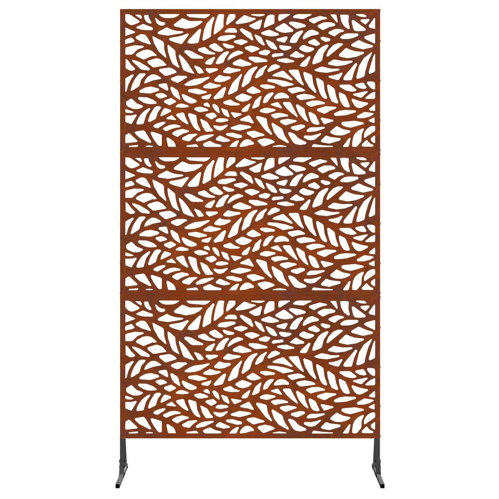 Yksityisyysnäyttö 100 X 50 X 180 Cm Säänkestävä Teräs