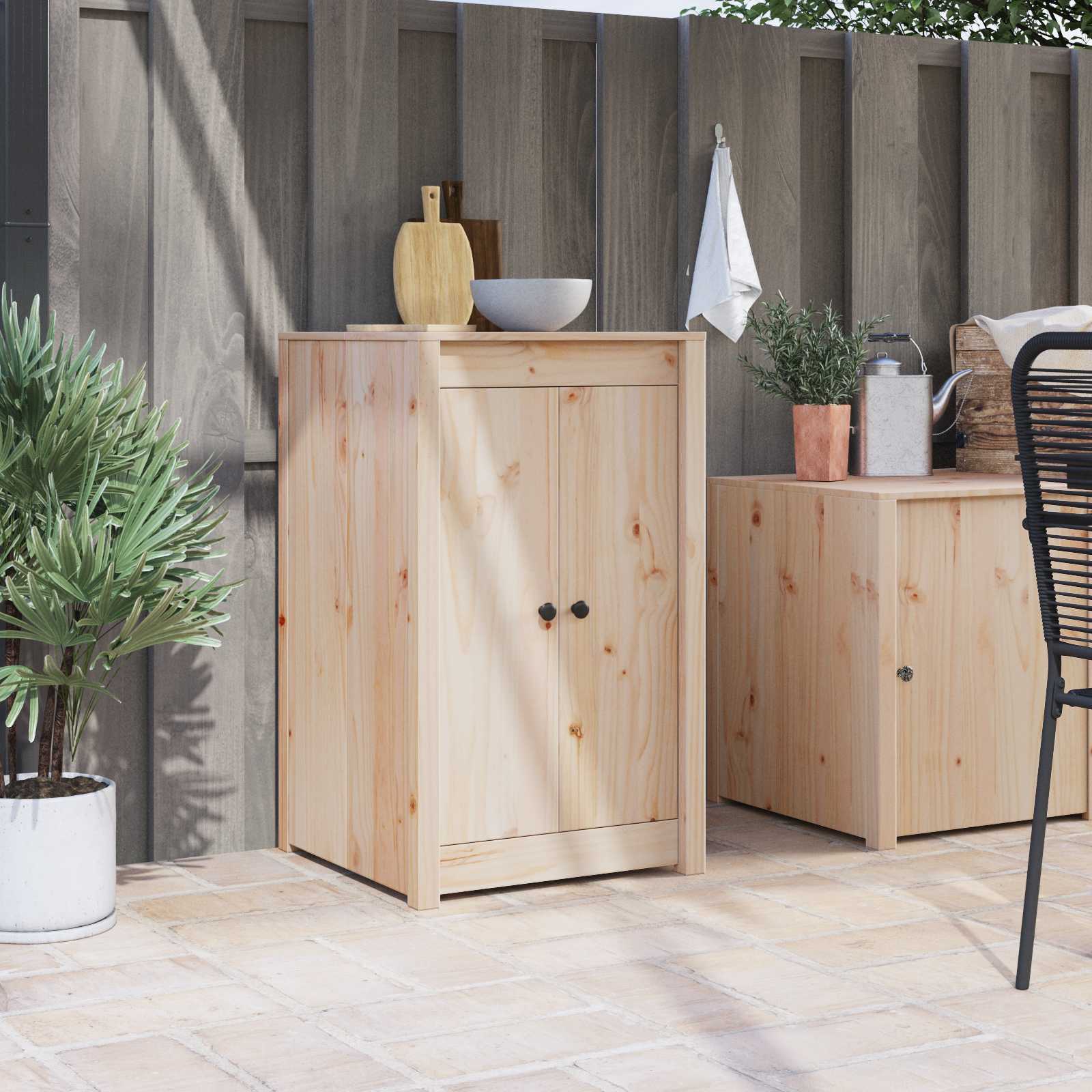 Keittiön Ovi Meppel 2 Kpl Ruskea 50 X 9 X 82 Cm