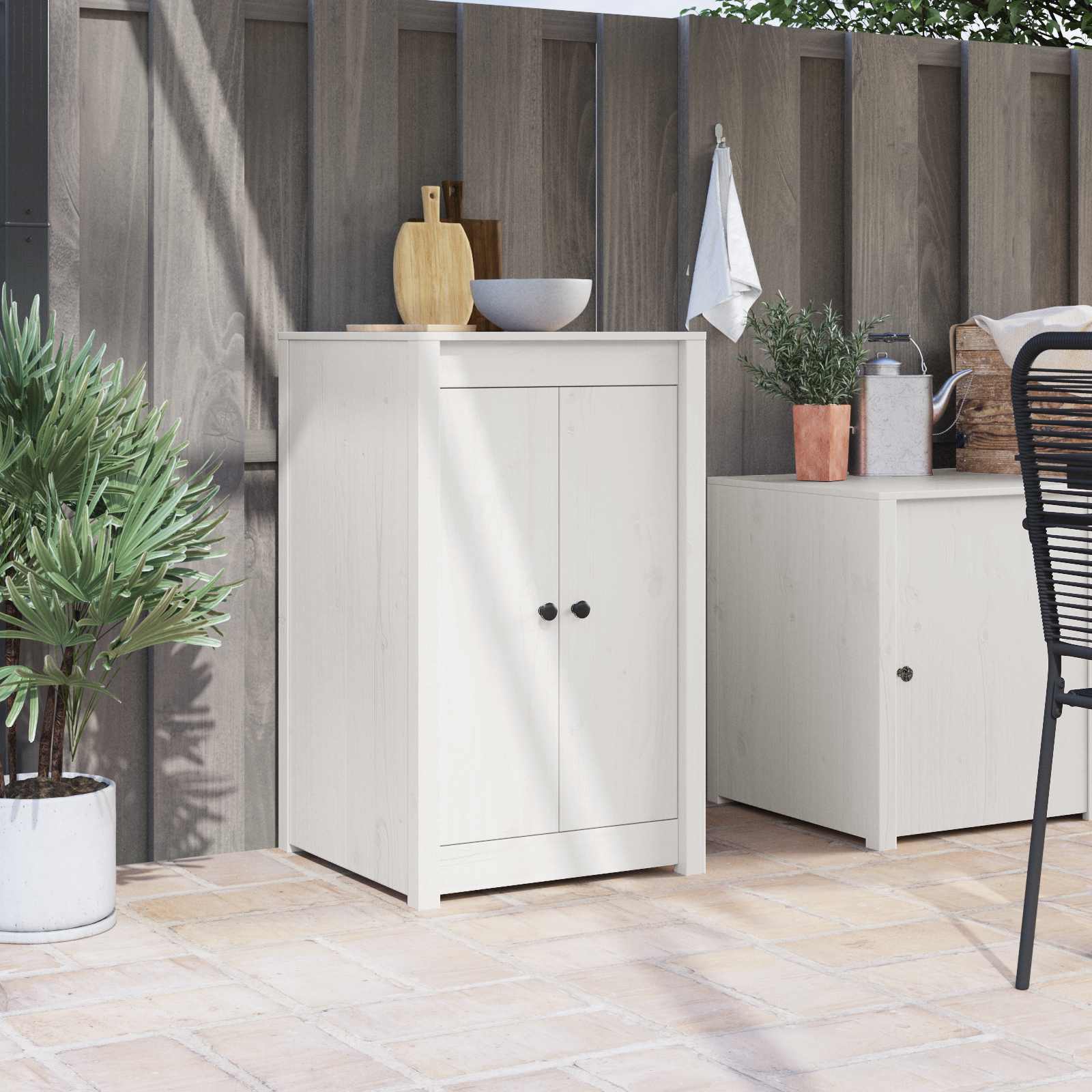 Keittiön Ovi Meppel 2 Kpl Ruskea 50 X 9 X 82 Cm