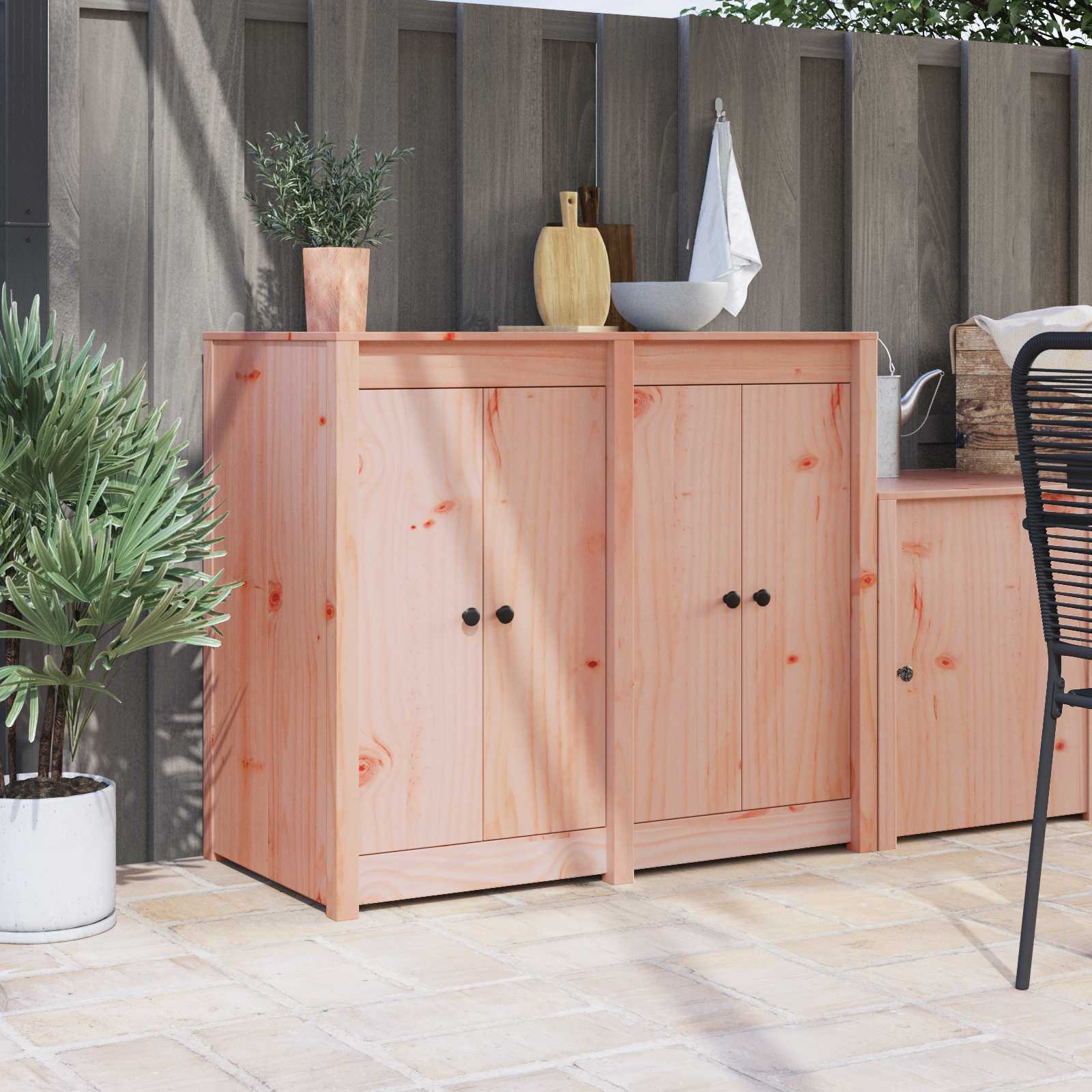 Keittiön Ovi Meppel 2 Kpl Ruskea 50 X 9 X 82 Cm