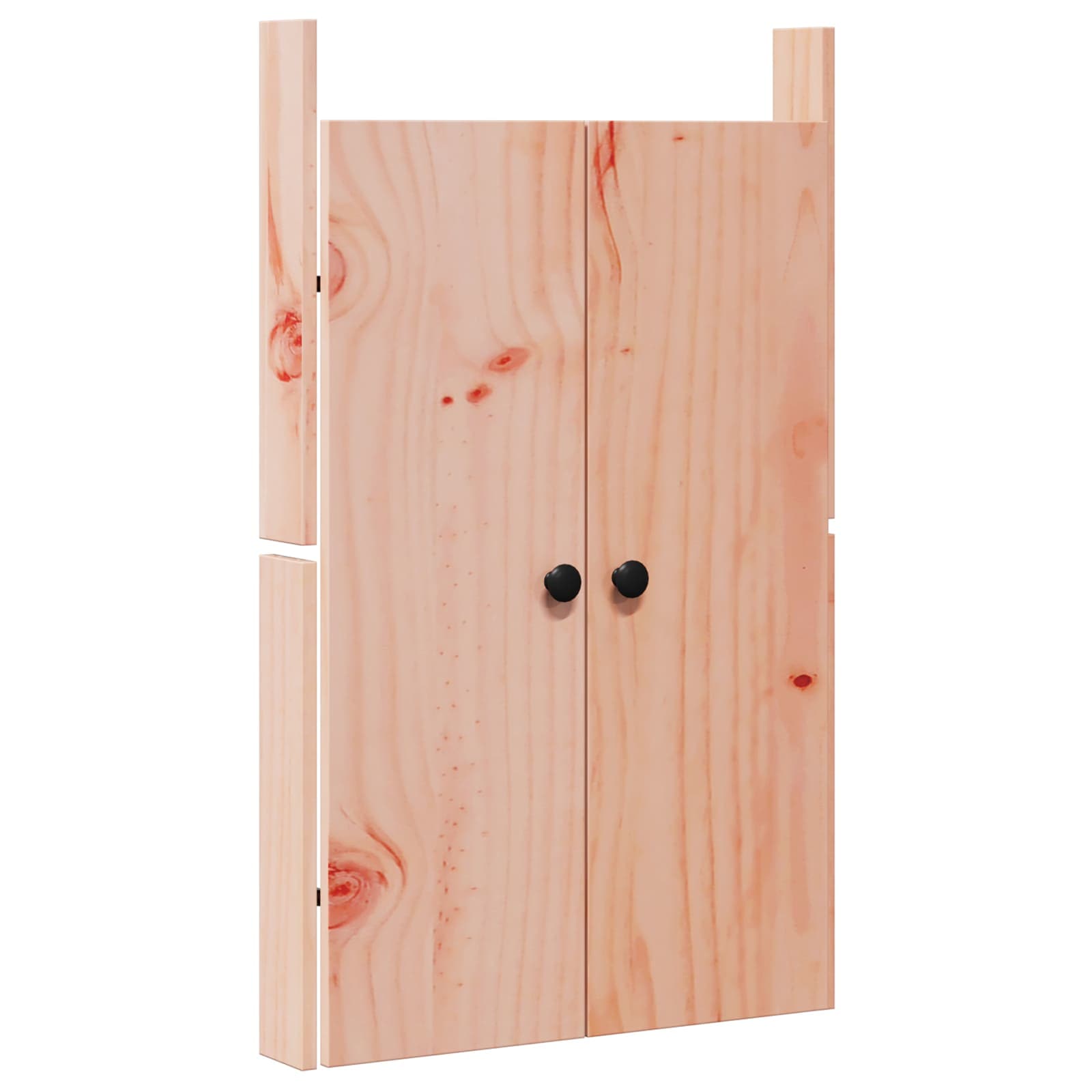 Keittiön Ovi Meppel 2 Kpl Ruskea 50 X 9 X 82 Cm