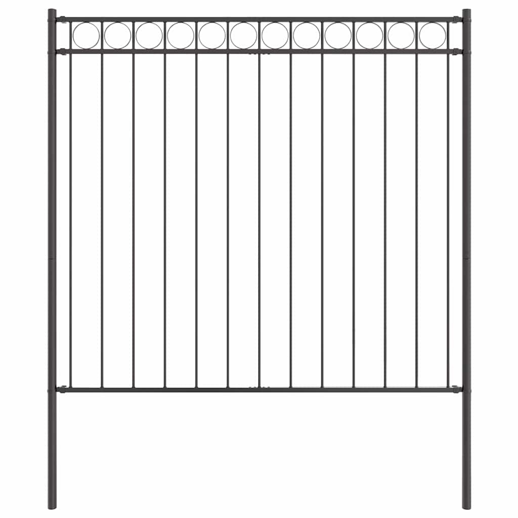 Aitaelementti Assen Harmaa 170 X 170 Cm Teräs