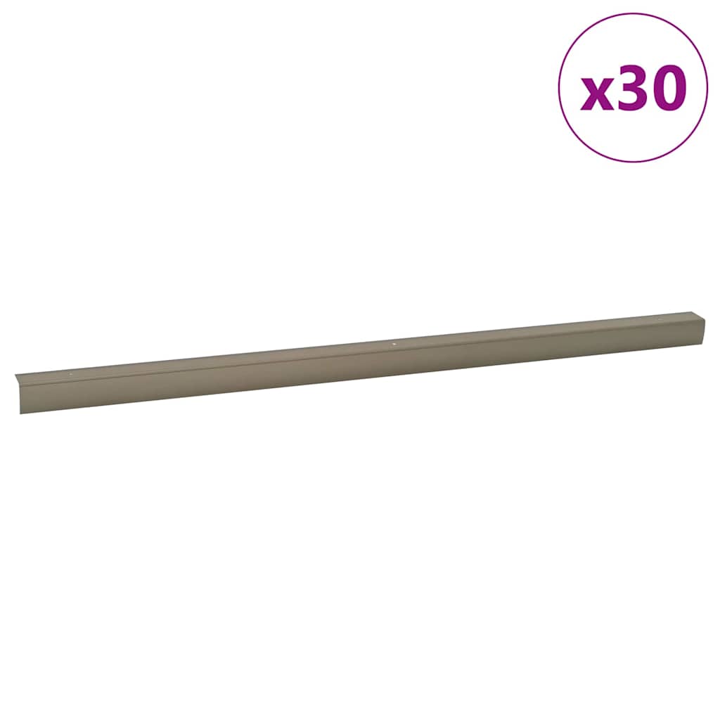 Porrasaskelmien Reunalistat 30 Pcs 67 X 3 X 2 Cm