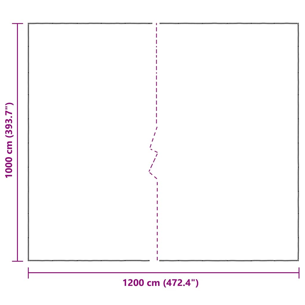 Kirkas Suojapeite Silmukoilla 10X12 M Polyeteeniä