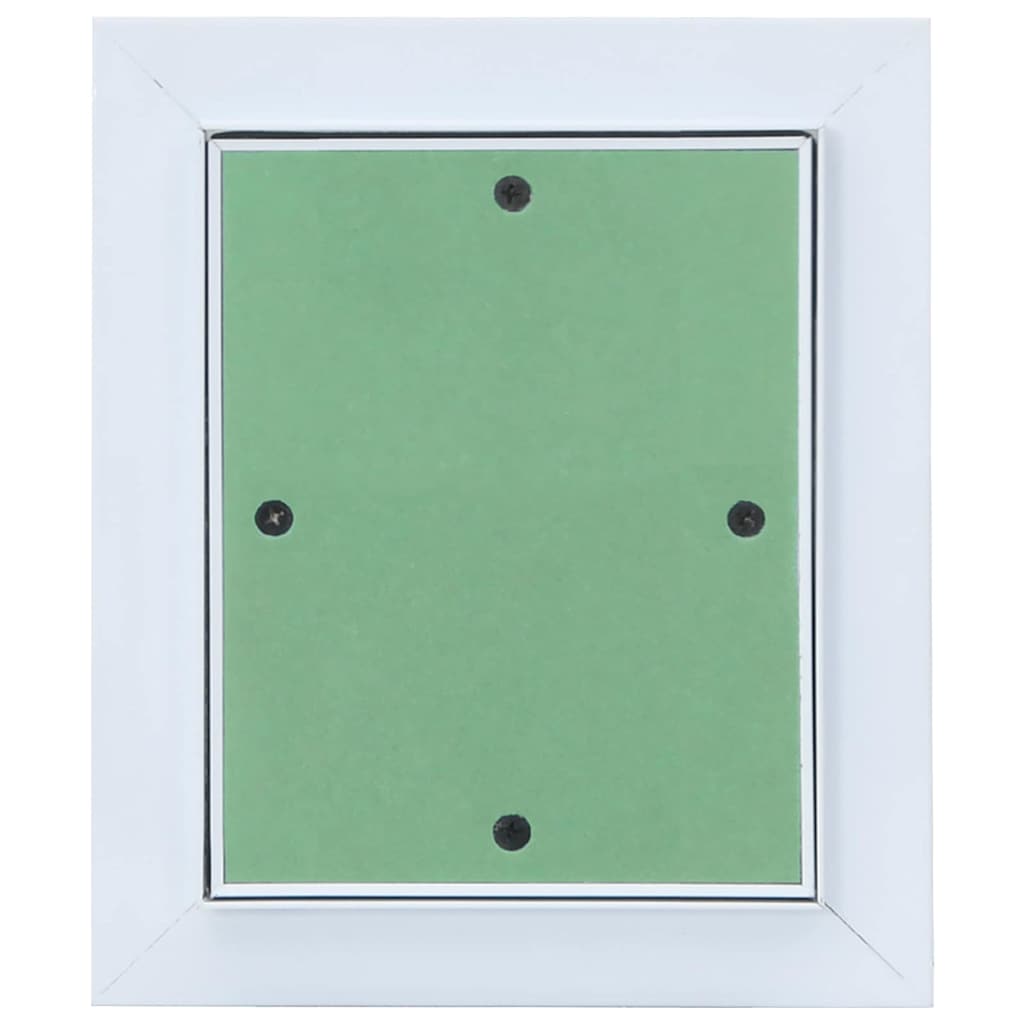 Access Panel Vihreä Ja Hopea 25 X 30 Cm Alumiini Ja Kipsilevy