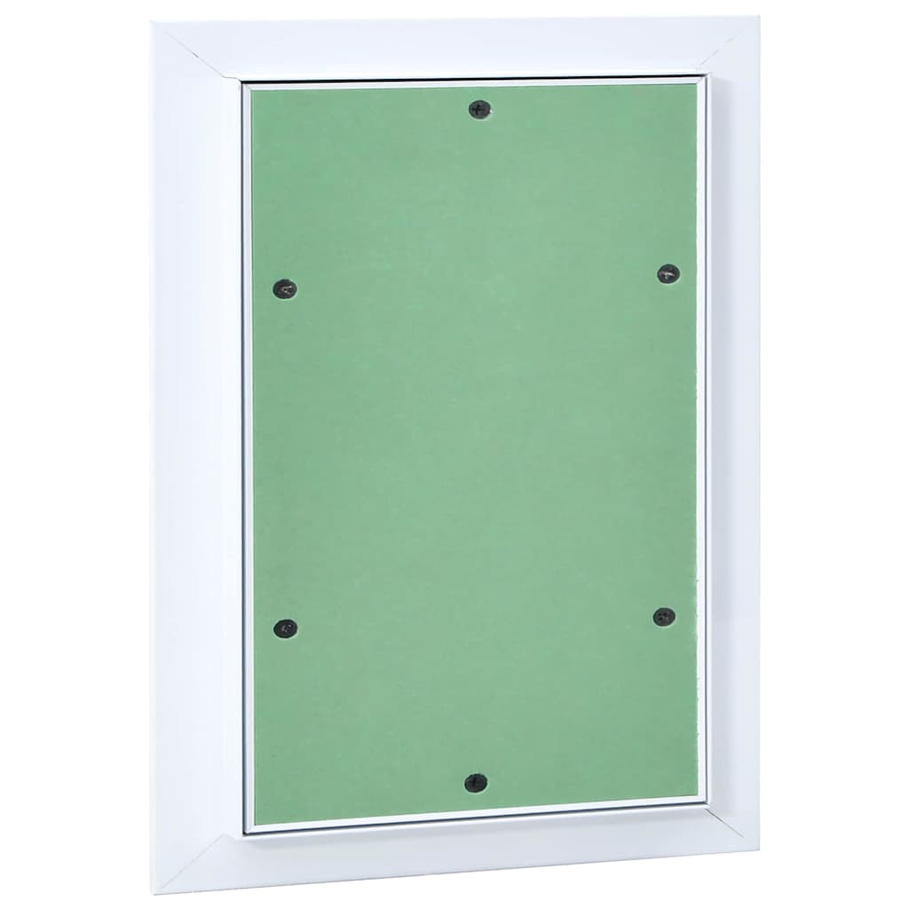 Access Panel Vihreä Ja Hopea 25 X 35 Cm Alumiini Ja Kipsilevy