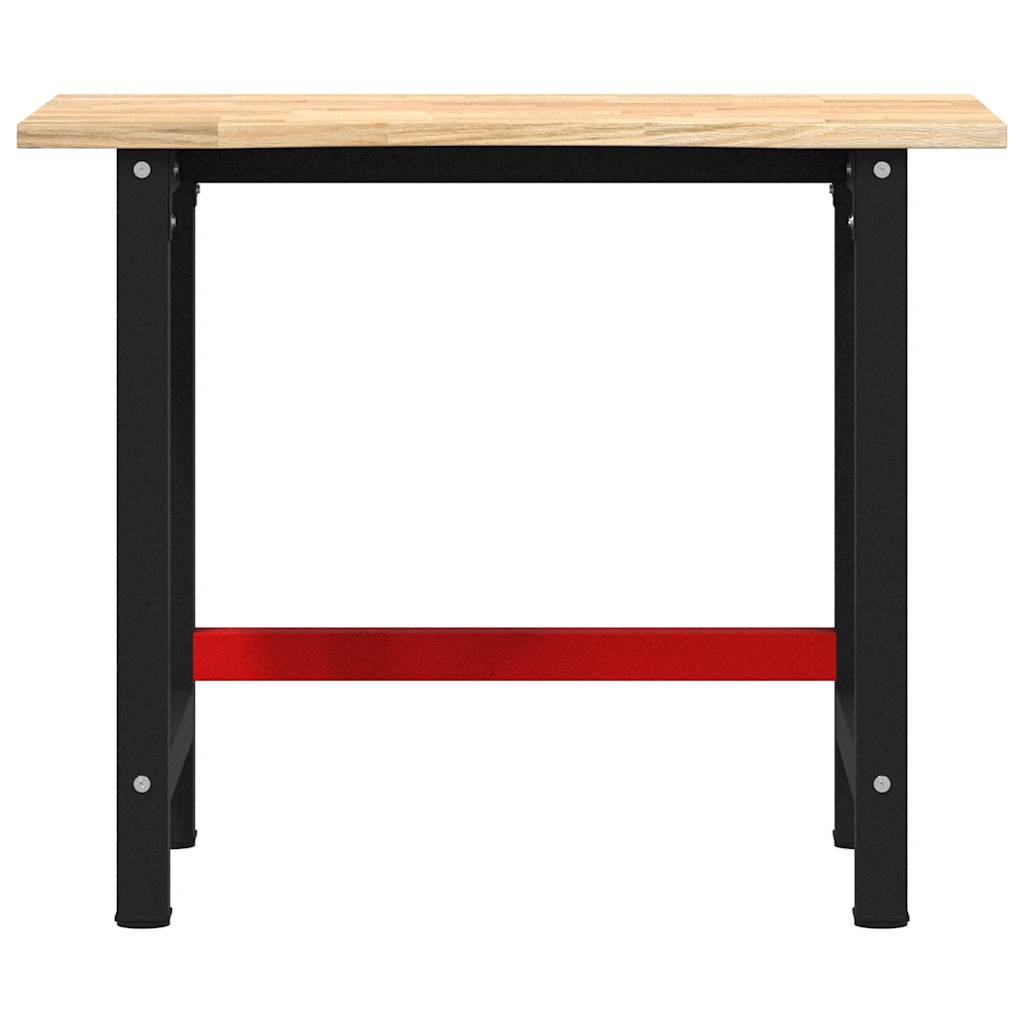 Työpöytä 100X60X81,5 Cm Massiivipuutammea