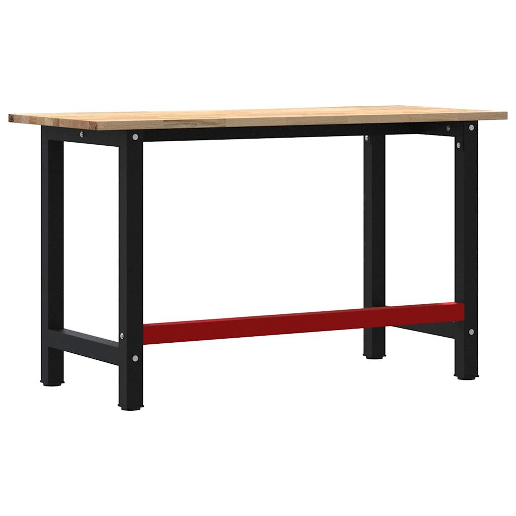 Työpöytä 140X60X81,5 Cm Massiivipuutammea
