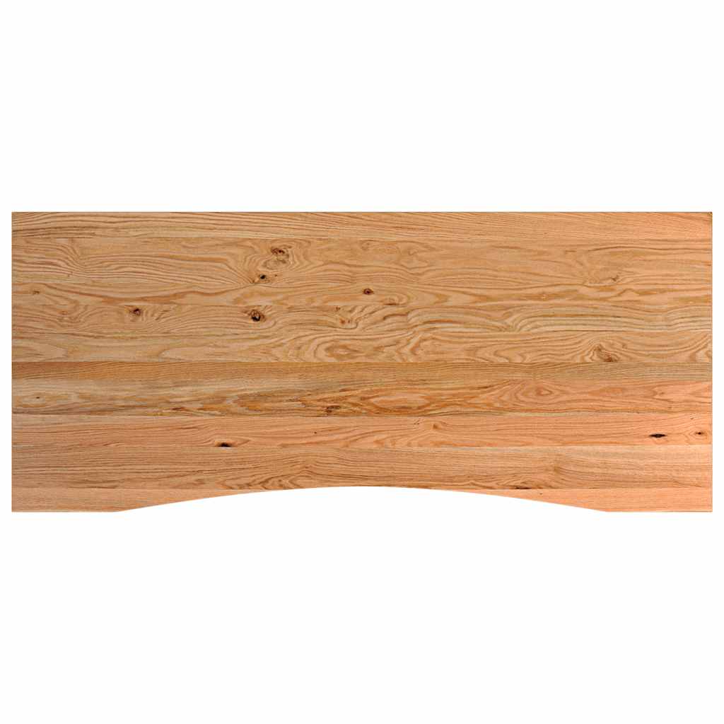 Työpenkki Vaaleanruskea 140X60X81,5 Cm Täysi Tammi