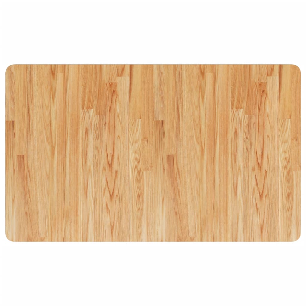 Työpenkki V.ruskea 100X60X(71,5-98) Cm Täysi Tammi Suorakaide