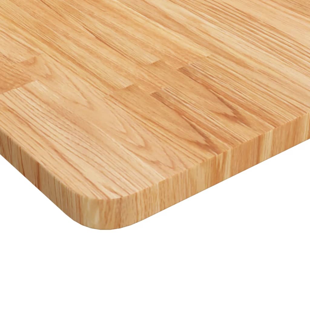 Työpenkki V.ruskea 100X60X(71,5-98) Cm Täysi Tammi Suorakaide