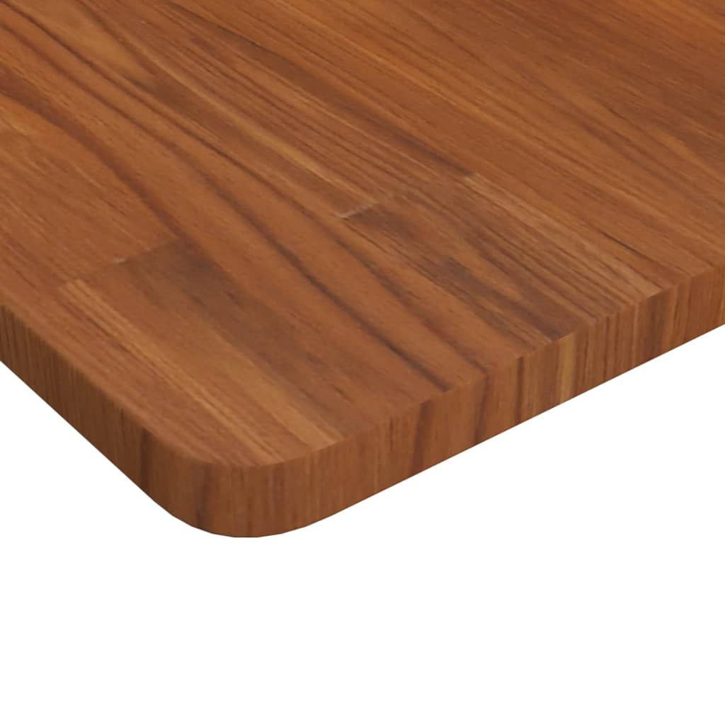 Työpenkki T.ruskea 100X60X(71,5-98) Cm Täysi Tammi Suorakaide