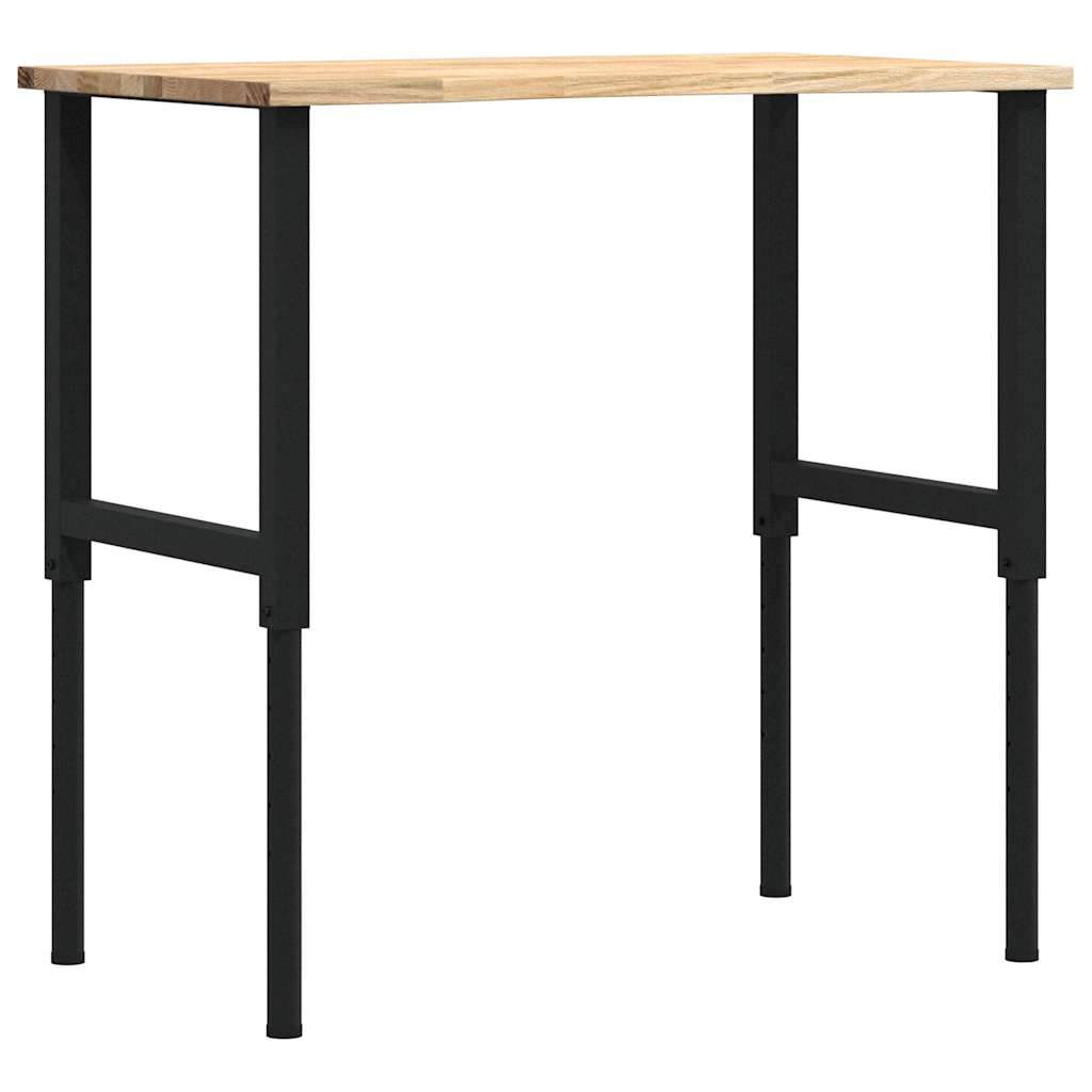 Työpenkki 100X60X(71,5-98) Cm Täysi Tammi