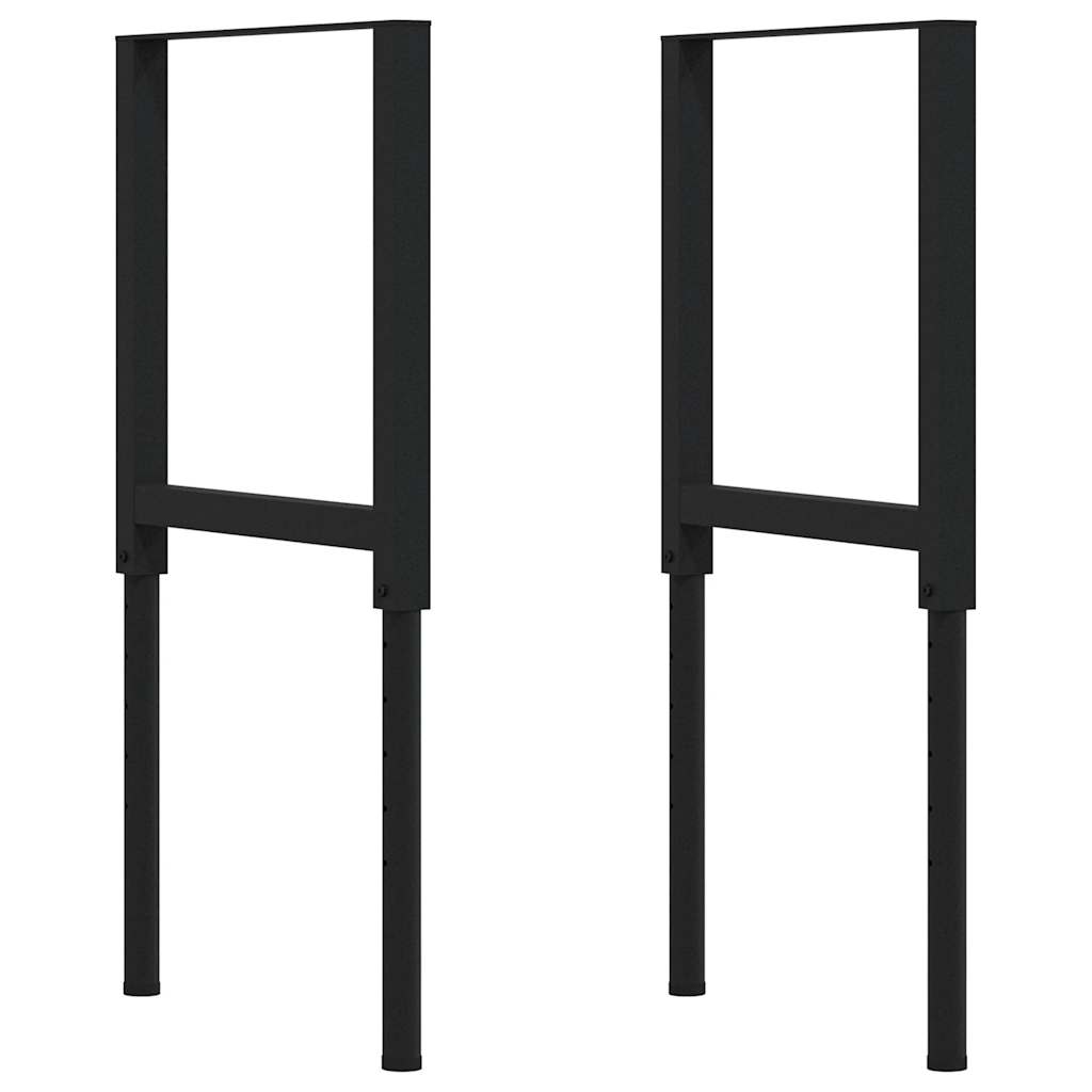 Työpöytä Tummanruskea 80X60X(71,5-98) Cm Massiivipuutammea