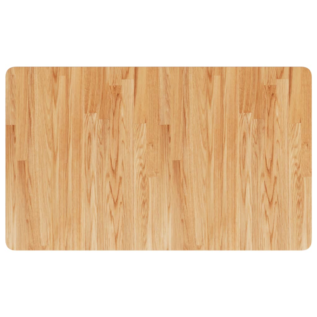 Työpenkki V.ruskea 100X60X(71,5-98) Cm Täysi Tammi Suorakaide